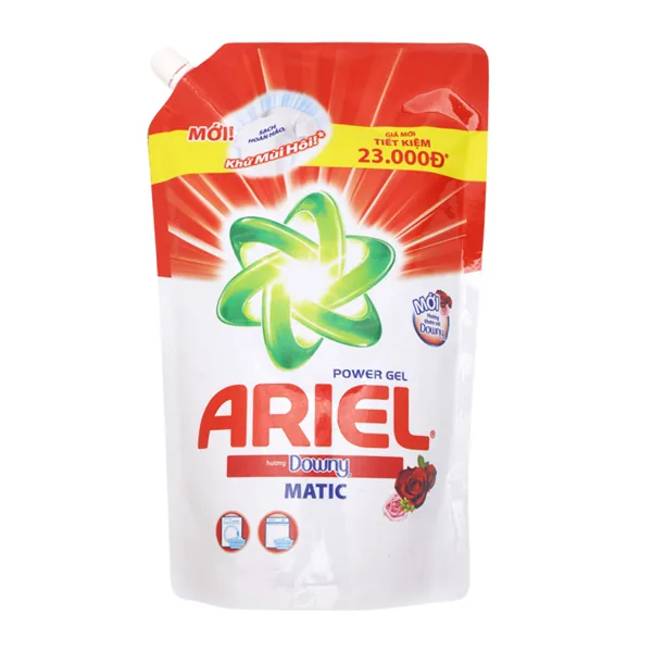Ariel Laundry Detergent Liquid Gel With Downy 3.2kg x 4