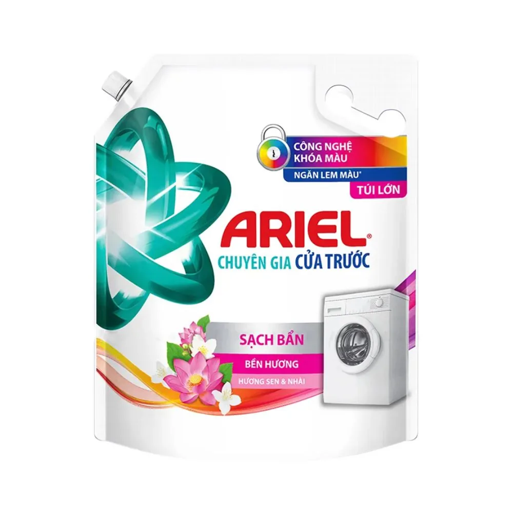 Ariel Laundry Detergent Liquid Lotus & Jasmine 3050g