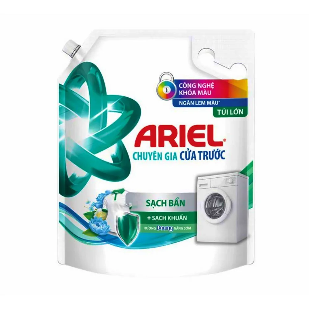 Ariel Laundry Detergent Matic Front Load Clean Bacterial Liquid 3200g