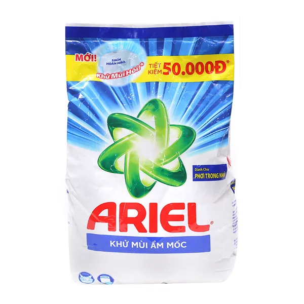 Ariel Laundry Detergent Prevent Musty Powder 3800g