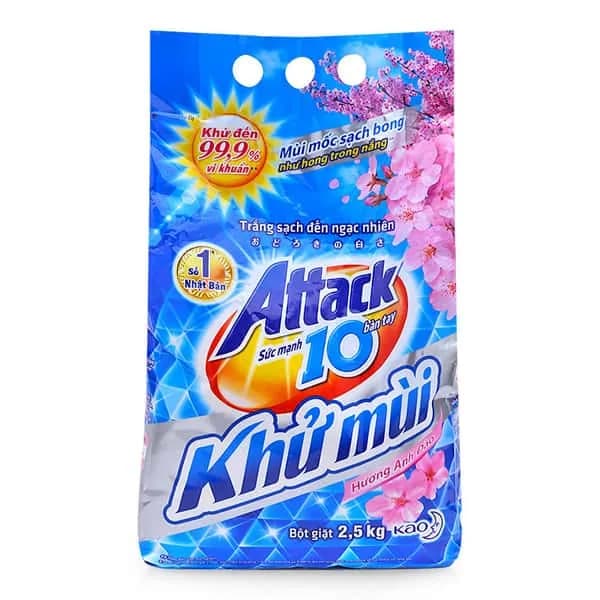 Attack Laundry Detergent Sakura Powder 2500g