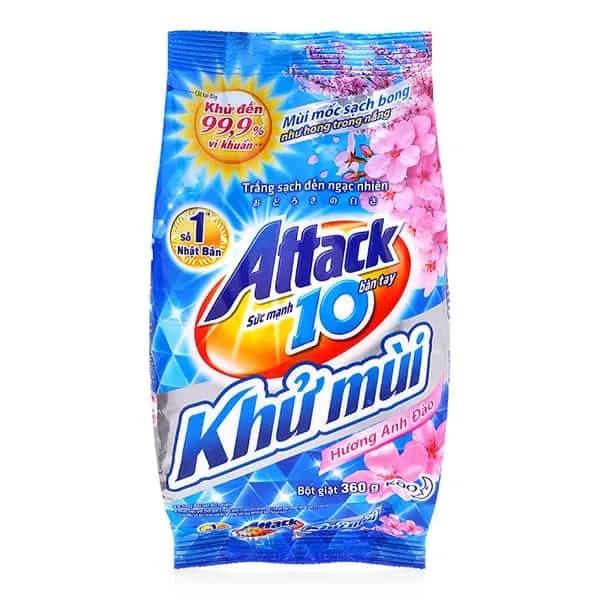 Attack Laundry Detergent Sakura Powder 360g