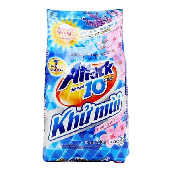 Attack Laundry Detergent Sakura Powder 720g