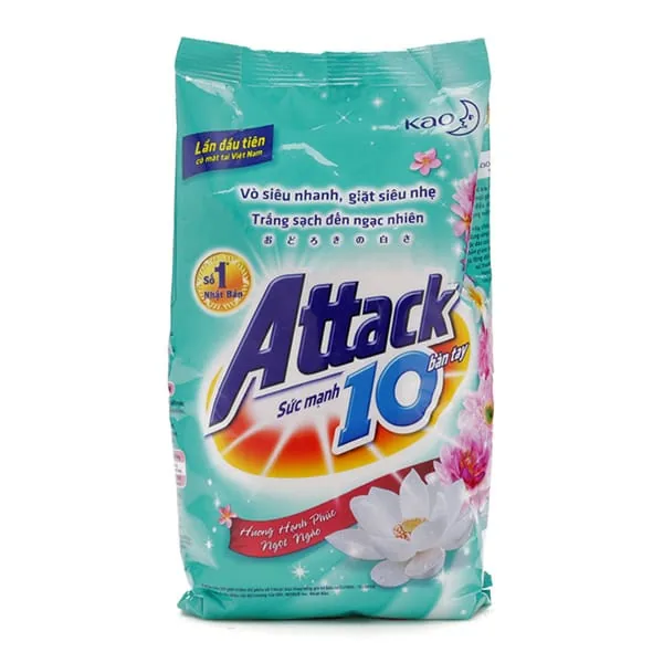 Attack Laundry Detergent Sweet Happiness Powder 720g