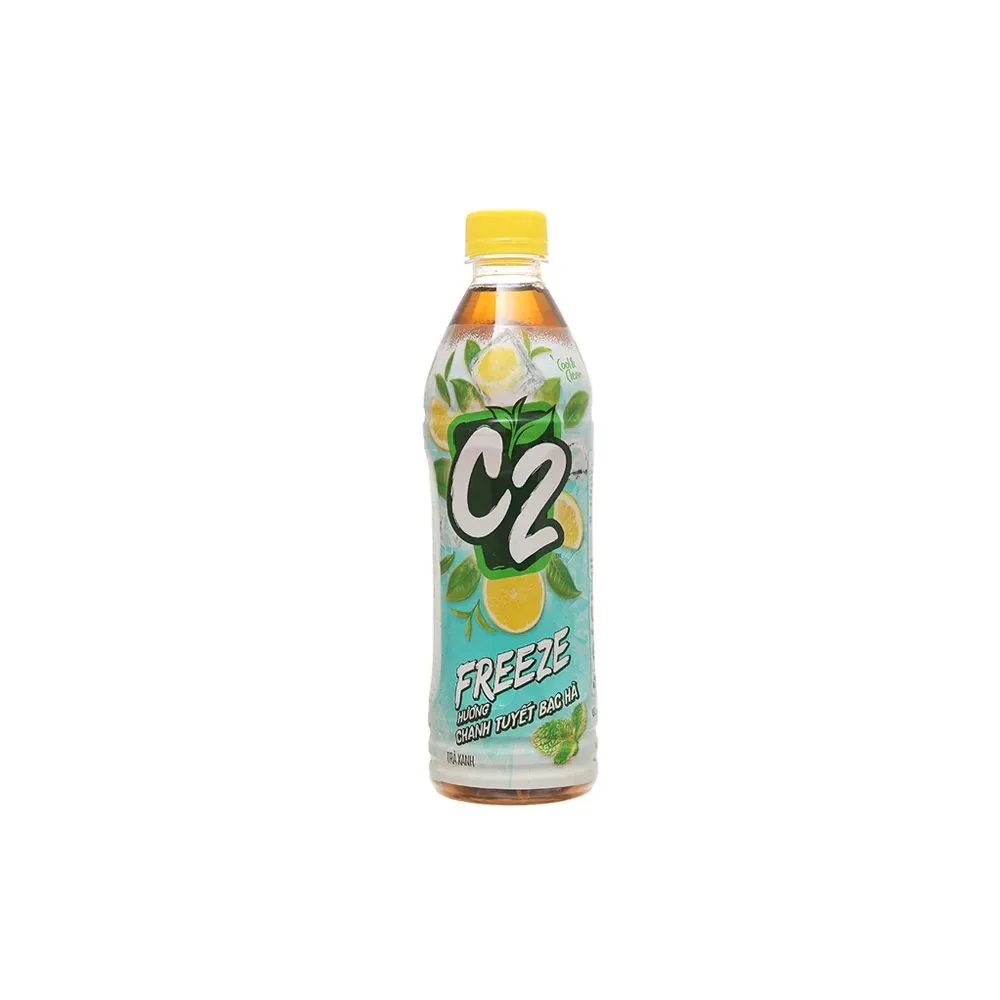 C2 Juice Freeze Green Tea Freeze Icy Mint Lemon 455ml