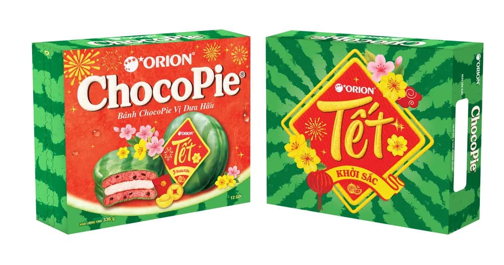 Choco Pie Cake Watermelon 336g