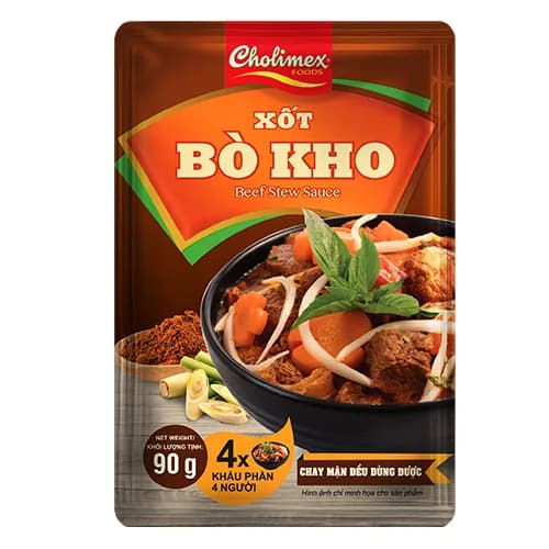 Cholimex Sauce Beef Stew 90g