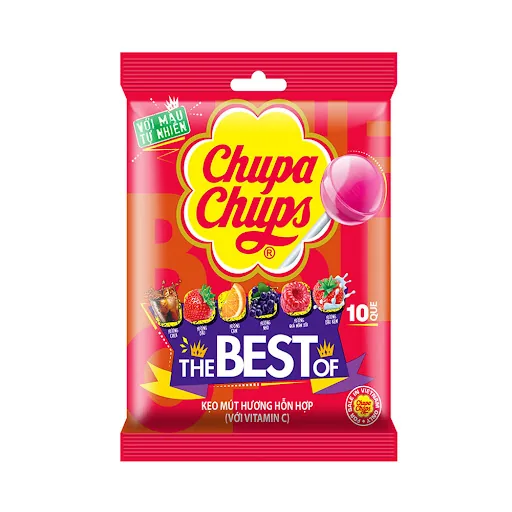 Chupa Chups Lollipop Assorted 93g