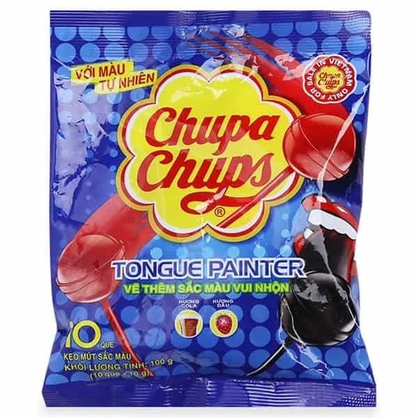 Chupa Chups Lollipop Tongue Painter 100g