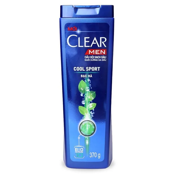 Clear Hair Care Men Shampoo Cool Menthol 370ml