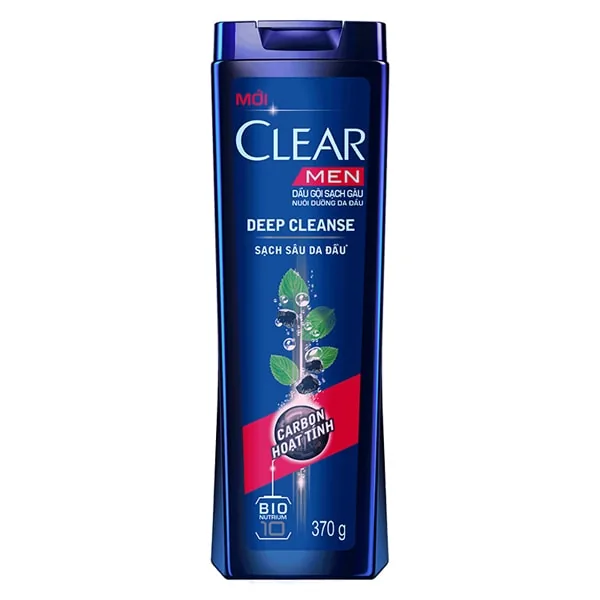 Clear Hair Care Men Shampoo Deep Clean 370ml