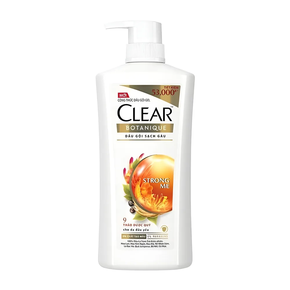 Clear Shampoo Botanique Strong Me 630g