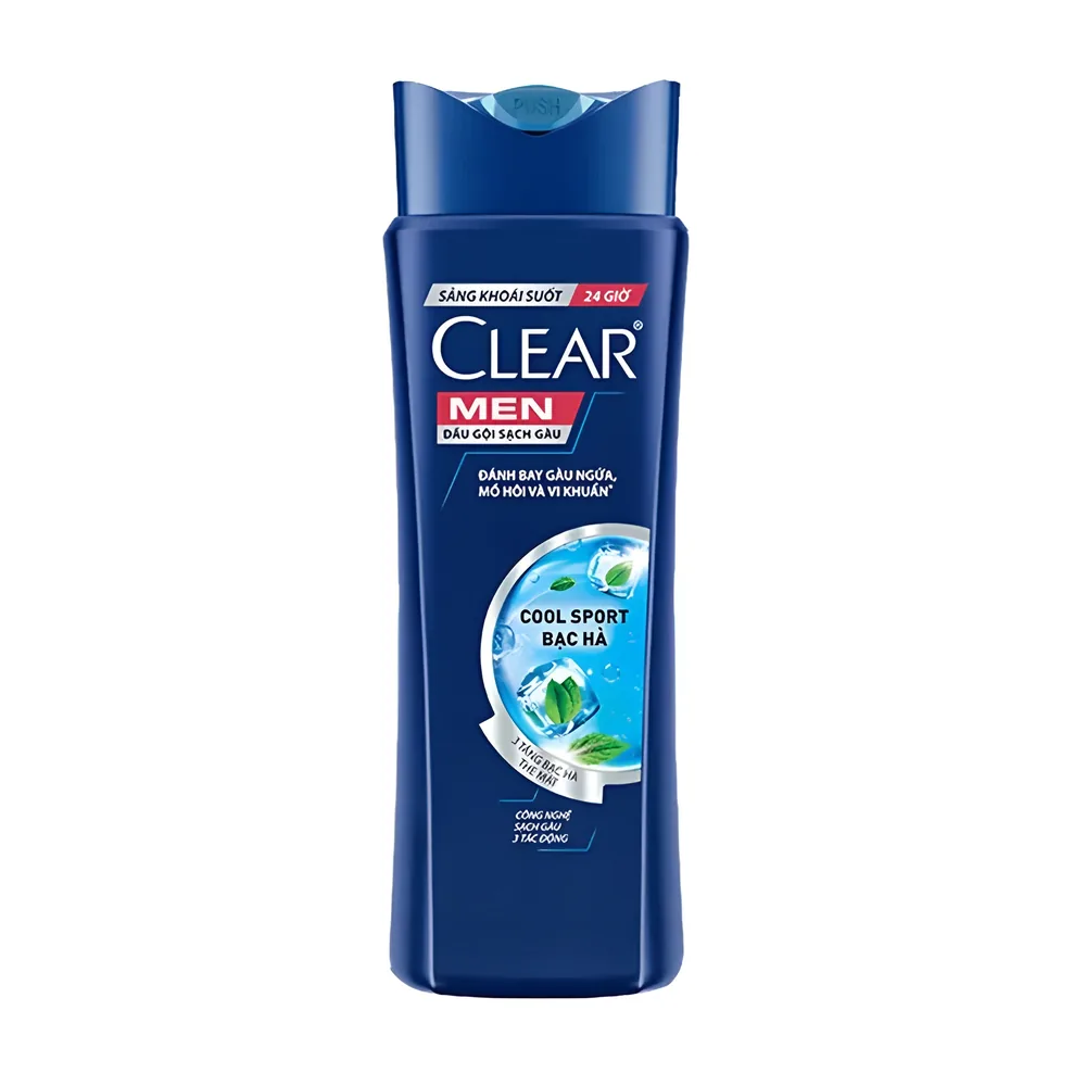 Clear Shampoo Men Cool Sport Methol 170g
