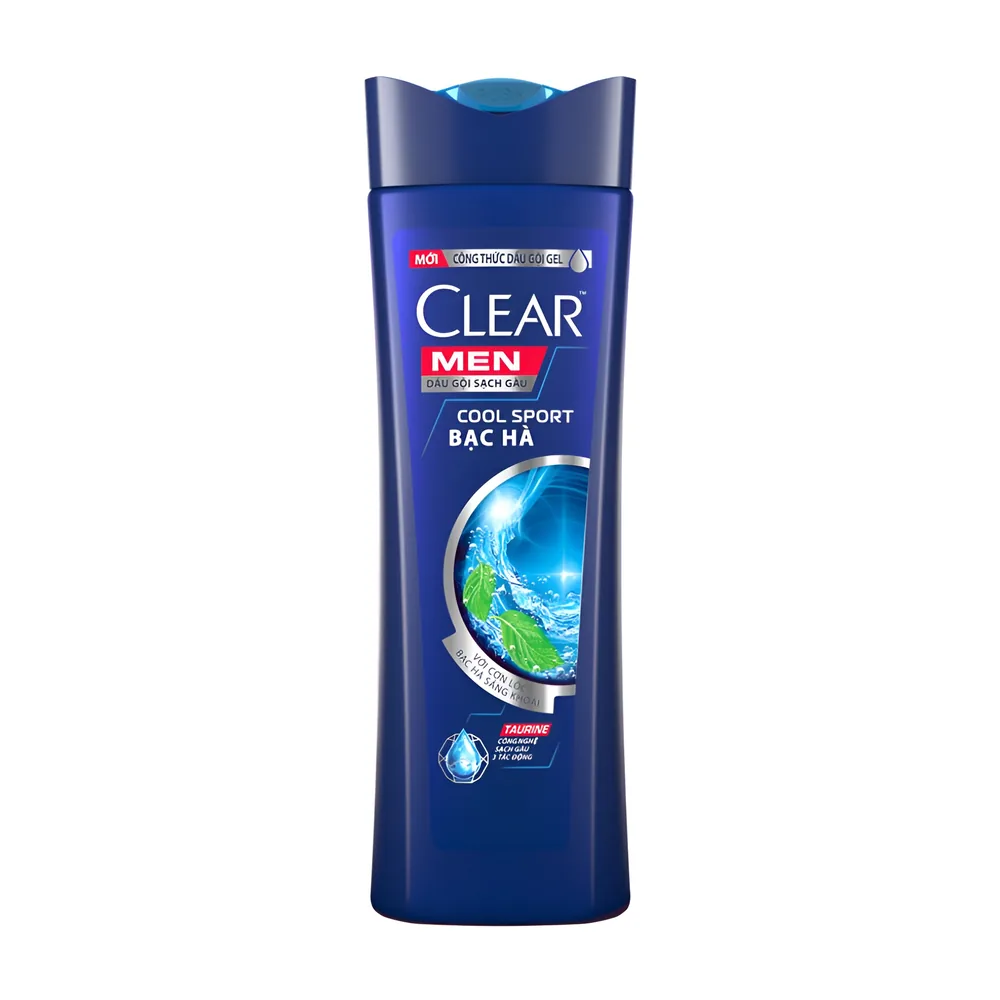 Clear Shampoo Men Cool Sport Methol 340g