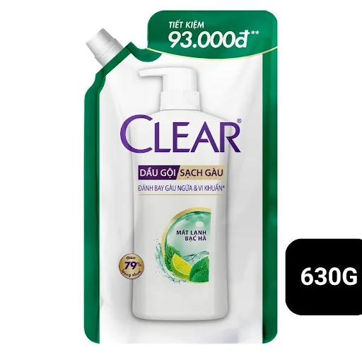 Clear Shampoo Mint 630g
