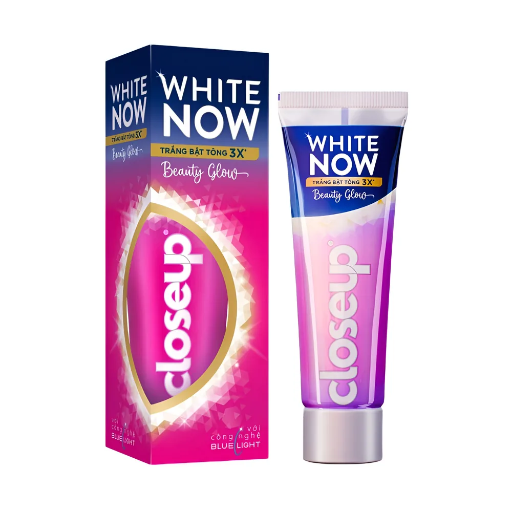 Close Up Toothpaste White Now 3X Beauty Glow 100g
