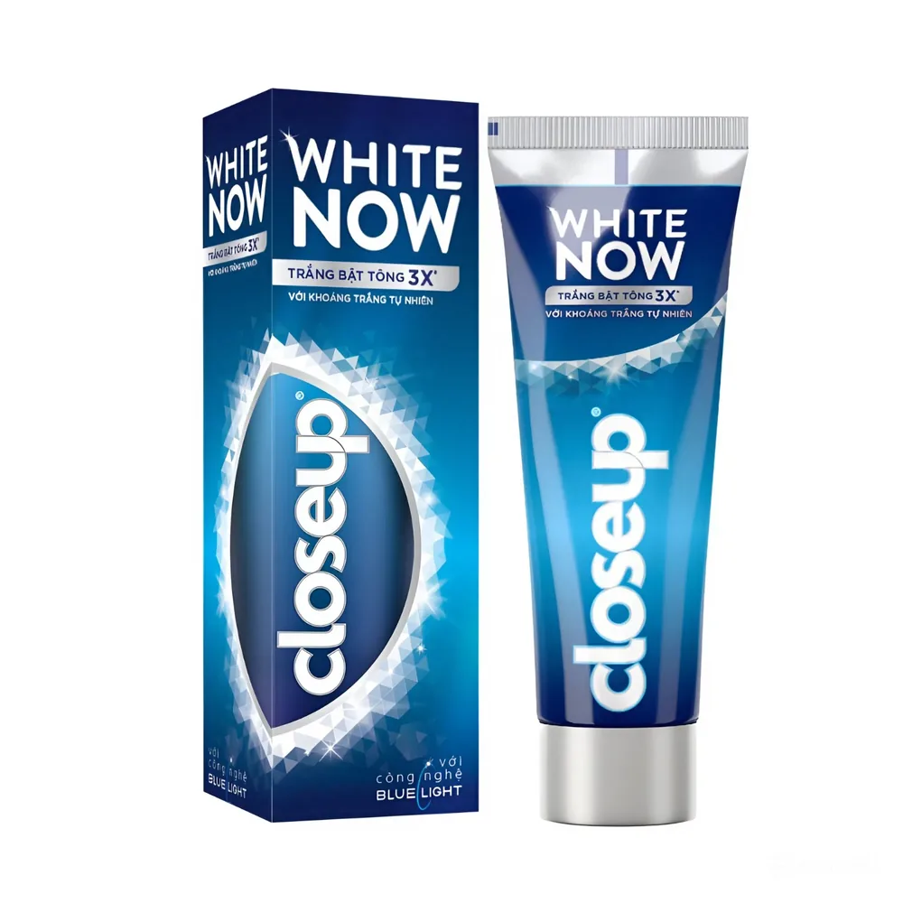 Close Up Toothpaste White Now 3X Whitening Natural Mineral 100g