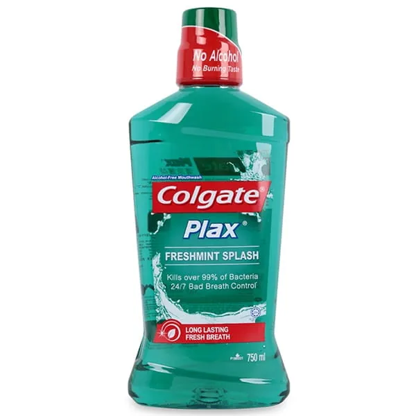 Colgate Mouthwash Plax FreshMint 750ml