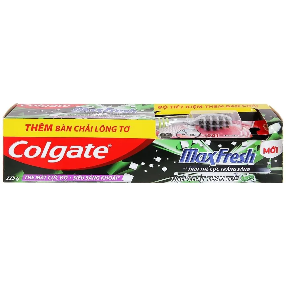 Colgate Toothpaste MaxFresh Charcoal 225g x 36