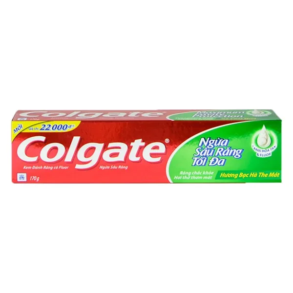 Colgate Toothpaste Maximum Cavity Protection 170g x 60