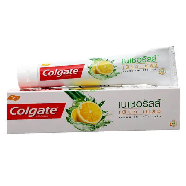 Colgate Toothpaste Natural Lemon And Aloe Vera 180g x 48