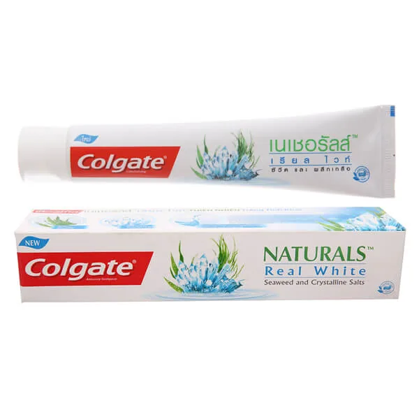 Colgate Toothpaste Natural Seaweed Salt Pure White 180g x 48