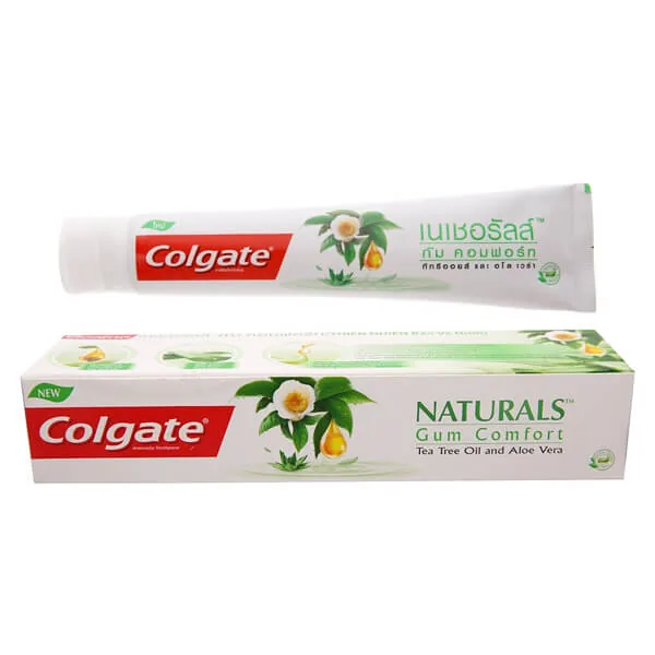 Colgate Toothpaste Natural Tea Tree Oil And Aloe 180g x 48