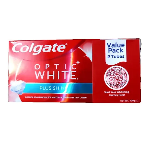 Colgate Toothpaste Optic White Plus Shine 100g