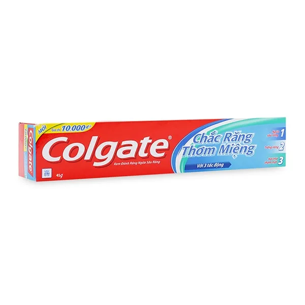 Colgate Toothpaste Strong Teeth Fresh Breath 45g