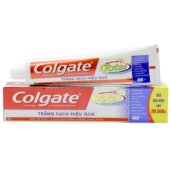 Colgate Toothpaste Total Professional White 150g x 36