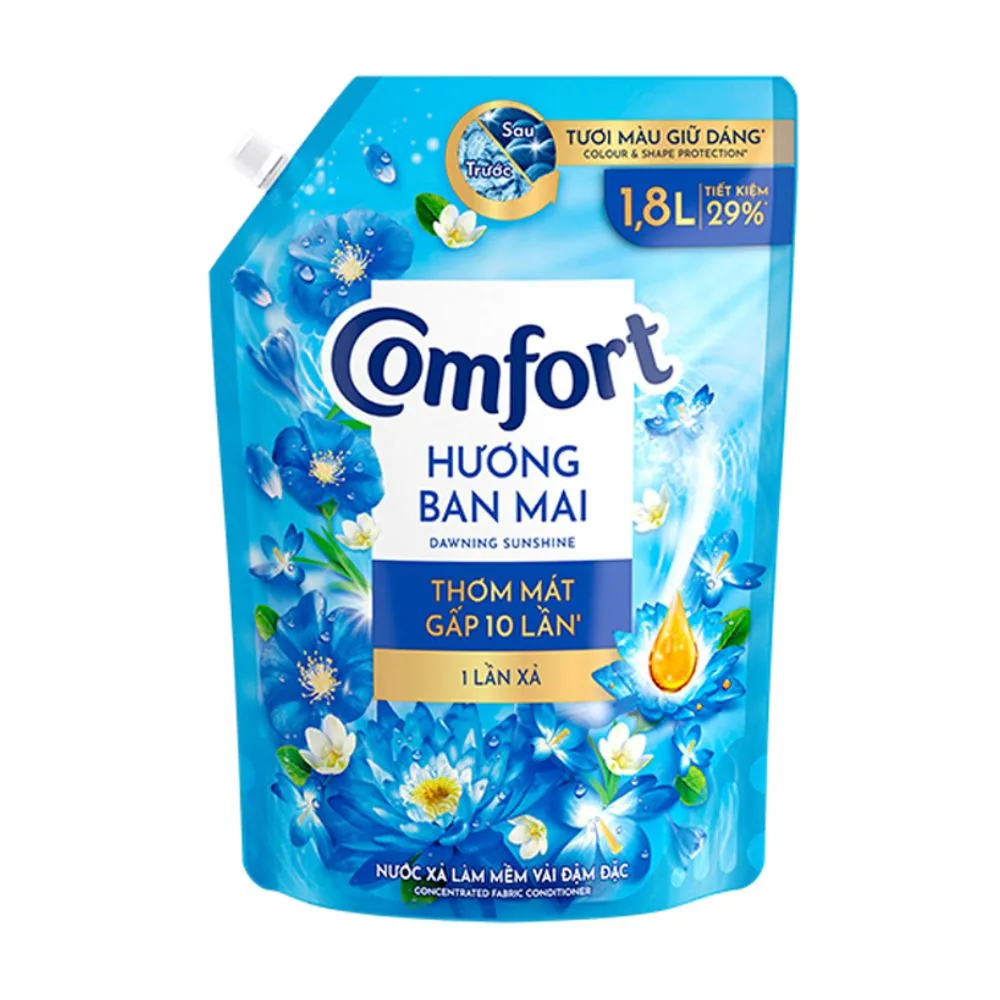 Comfort Fabric Softener Dawning Sunrise Concentrated 1800ml