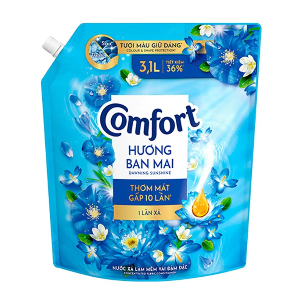 Comfort Fabric Softener Dawning Sunrise Concentrated 3100ml