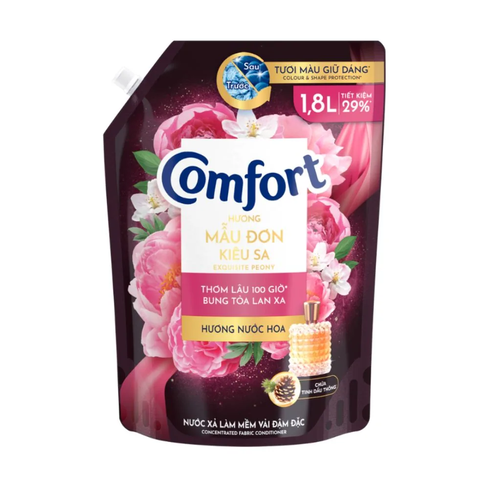 Comfort Fabric Softener Exquisite Peony 1800ml