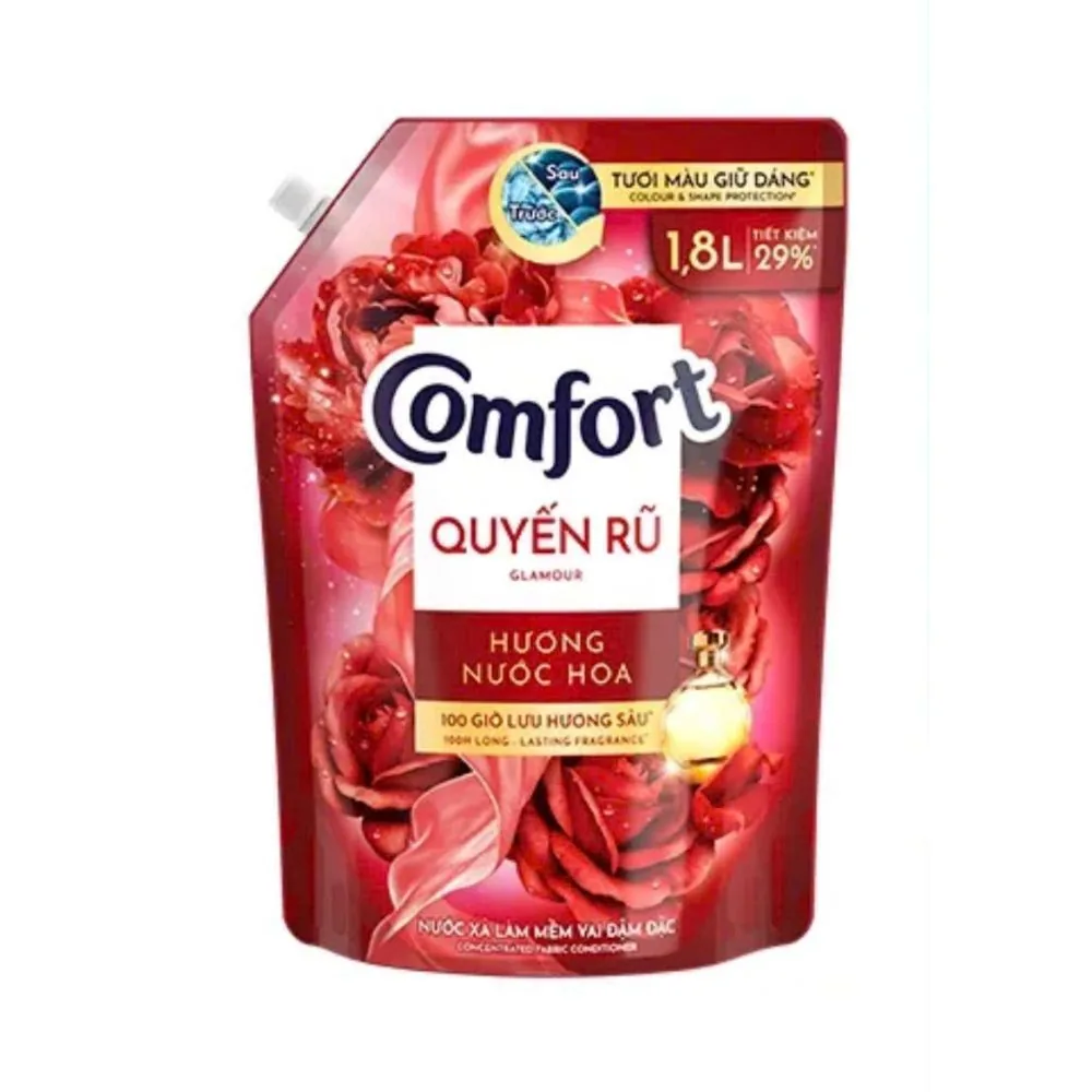 Comfort Fabric Softener Glamour Luxury Fragrance Concentrated 1800ml