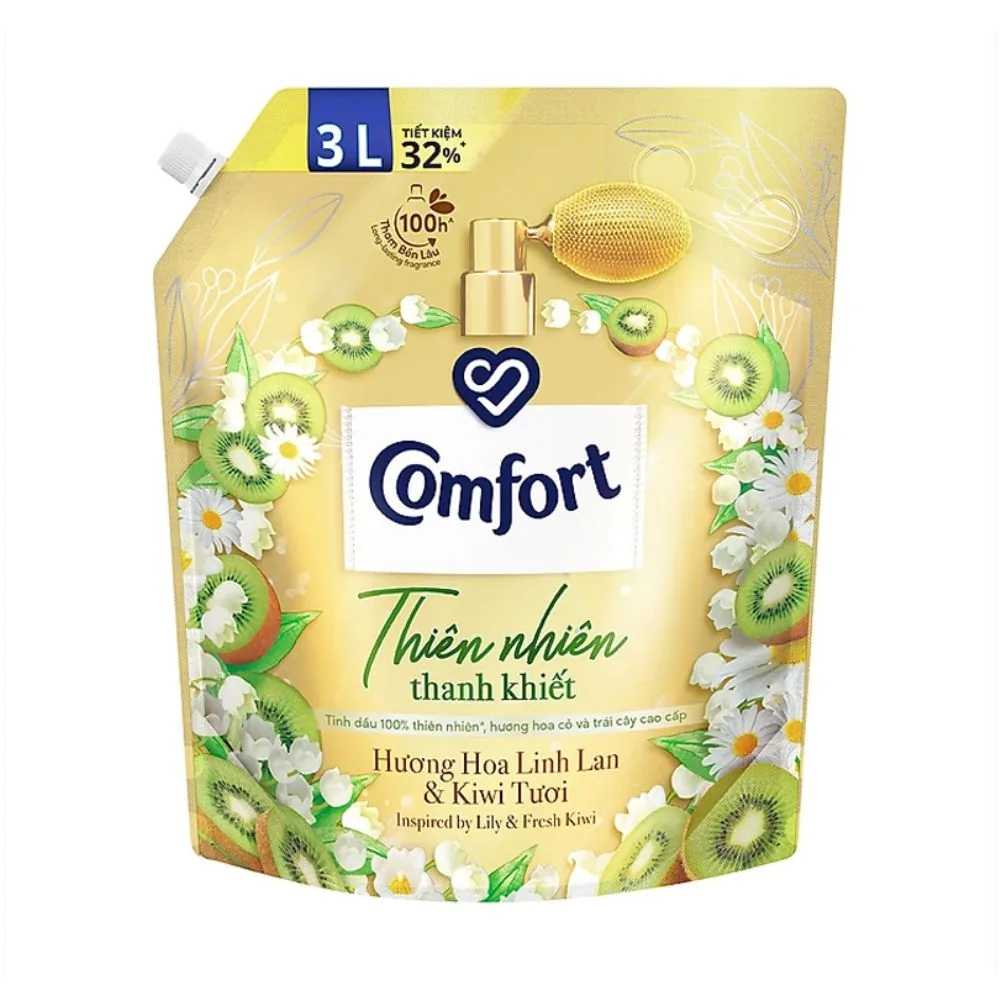 Comfort Fabric Softener Inspired By Lily & Fresh Kiwi 3000ml