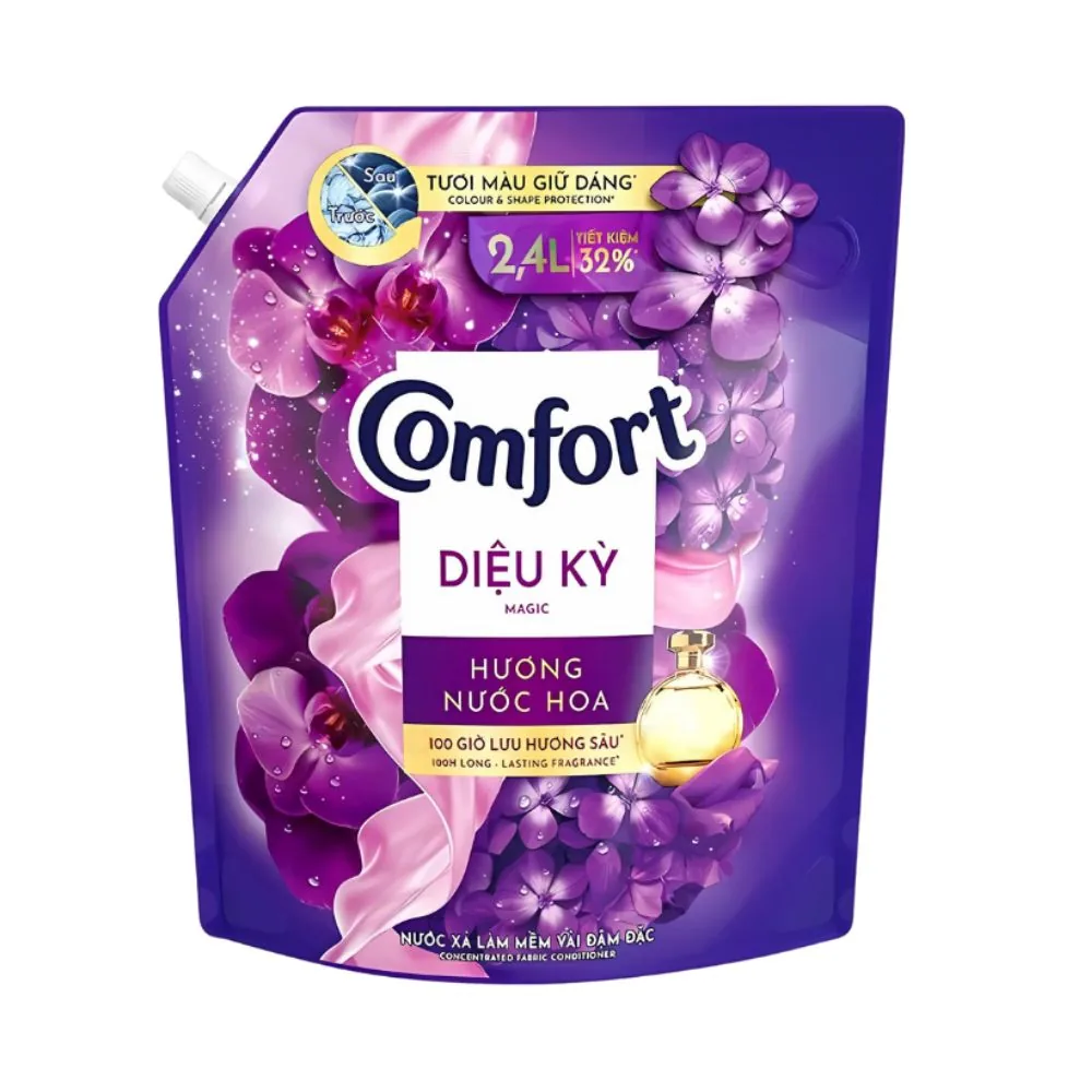 Comfort Fabric Softener Magic Luxury Fragrance Concentrated 2400ml