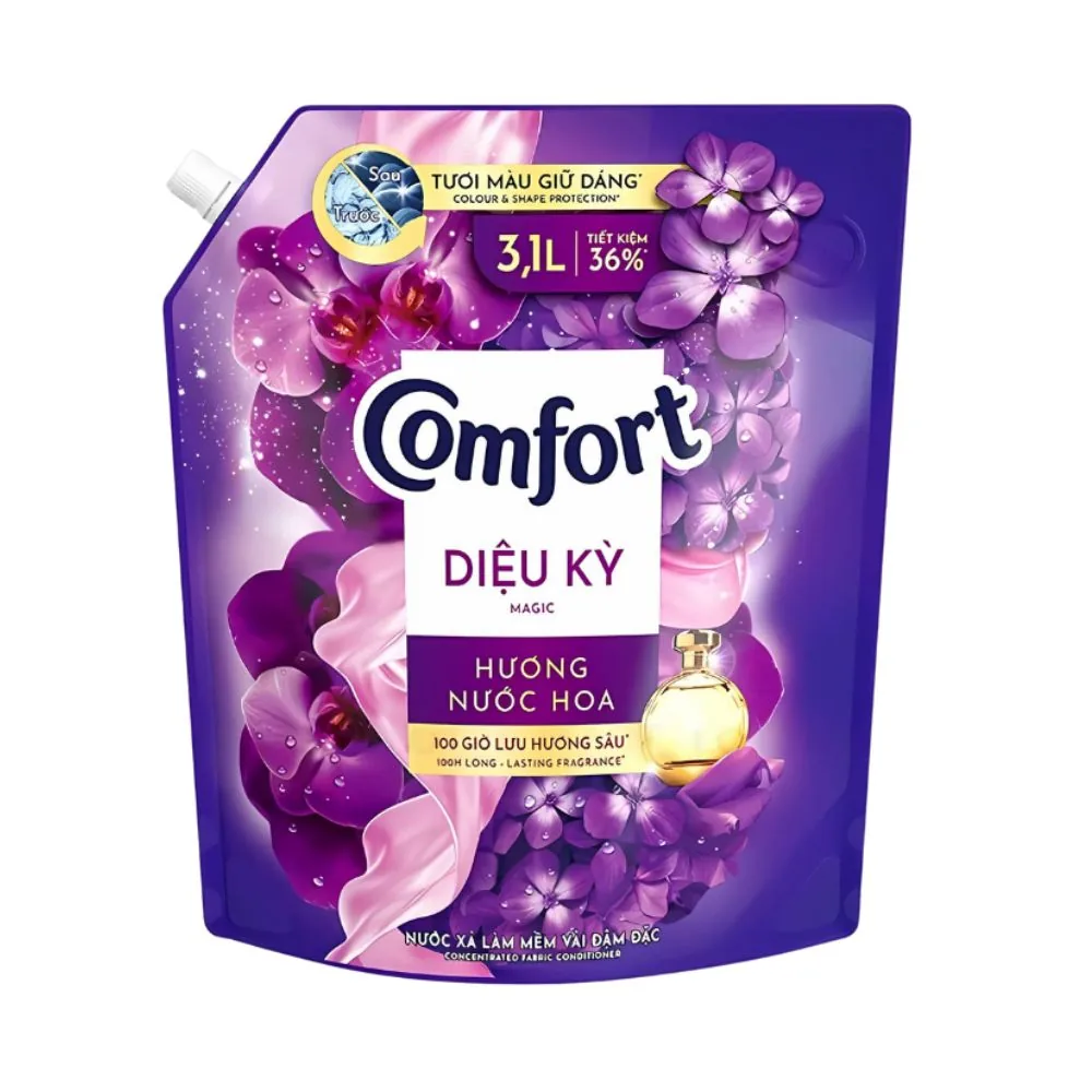 Comfort Fabric Softener Magic Luxury Fragrance Concentrated 3100ml
