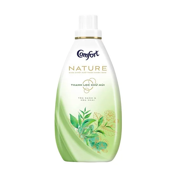 Comfort Fabric Softener Nature Green Tea & Jasmine Refill 800ml