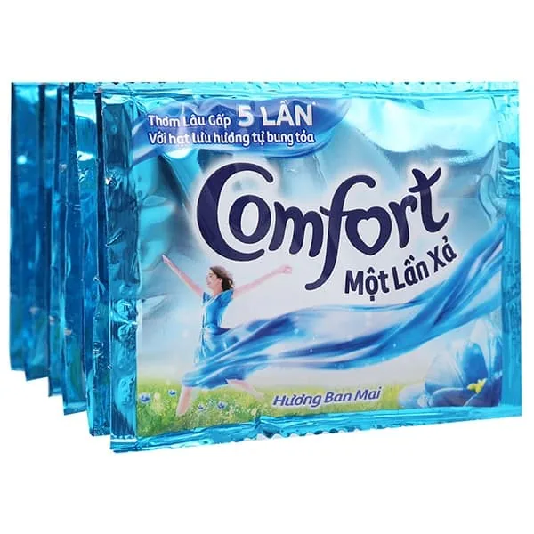 Comfort Fabric Softener One Time Ultra Morning Fresh Concentrated 21ml