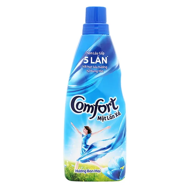 Comfort Fabric Softener One Time Ultra Morning Fresh Concentrated 370ml