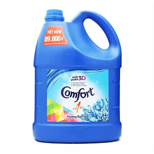 Comfort Fabric Softener One Time Ultra Morning Fresh Concentrated 3800ml