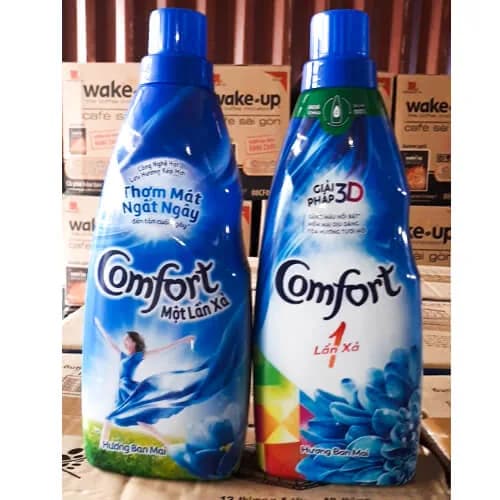 Comfort Fabric Softener One Time Ultra Morning Fresh Concentrated 800ml