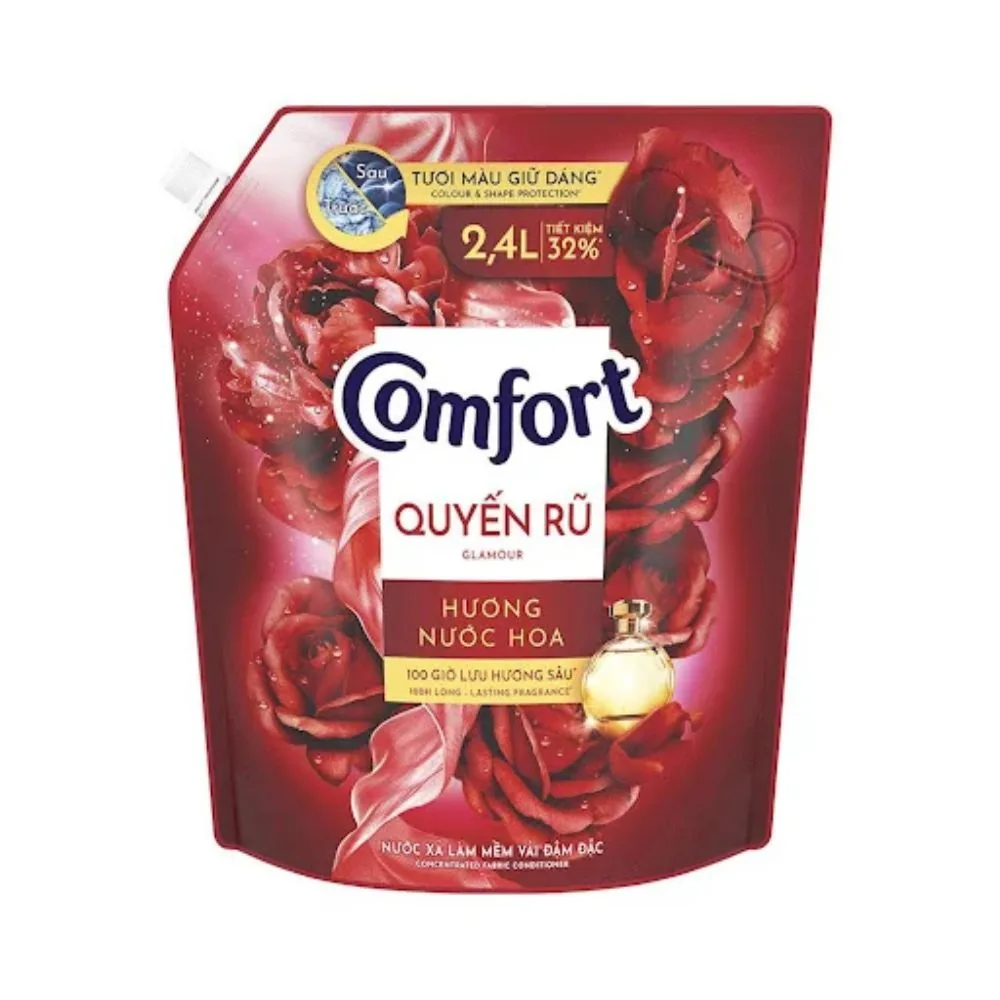 Comfort Fabric Softener Parfum Her Clamor Concentrated 2400ml