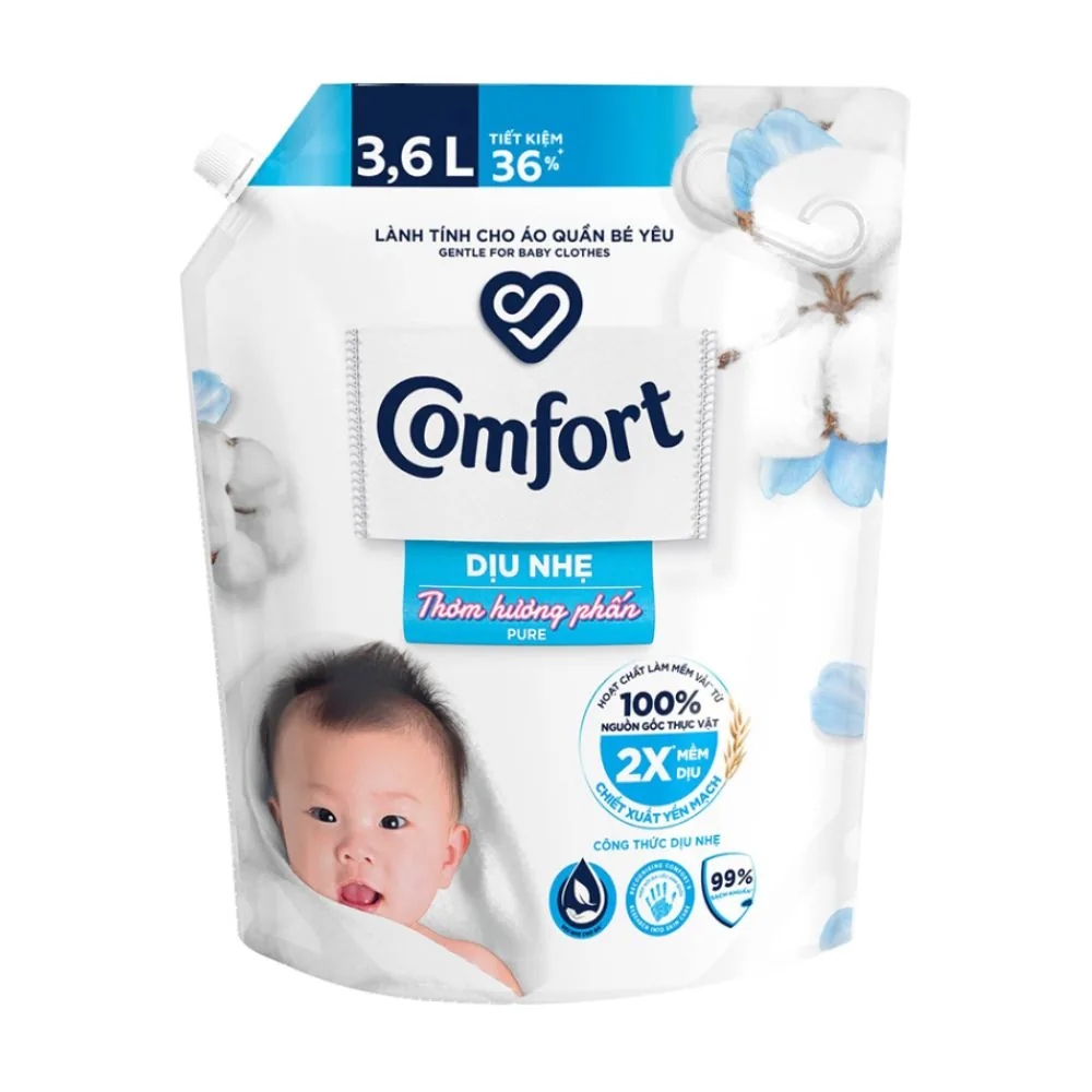 Comfort Fabric Softener Pure 3600ml