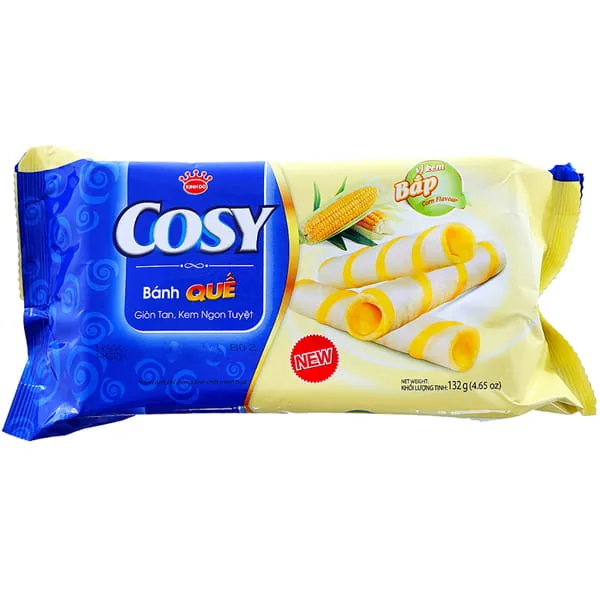 Cosy Wafer Corn Crunch 132g