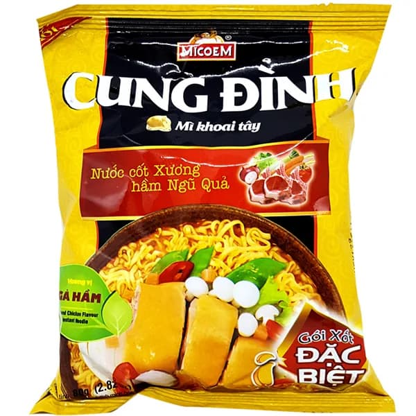 Cung Dinh Instant Noodle Stewed Chicken 80g