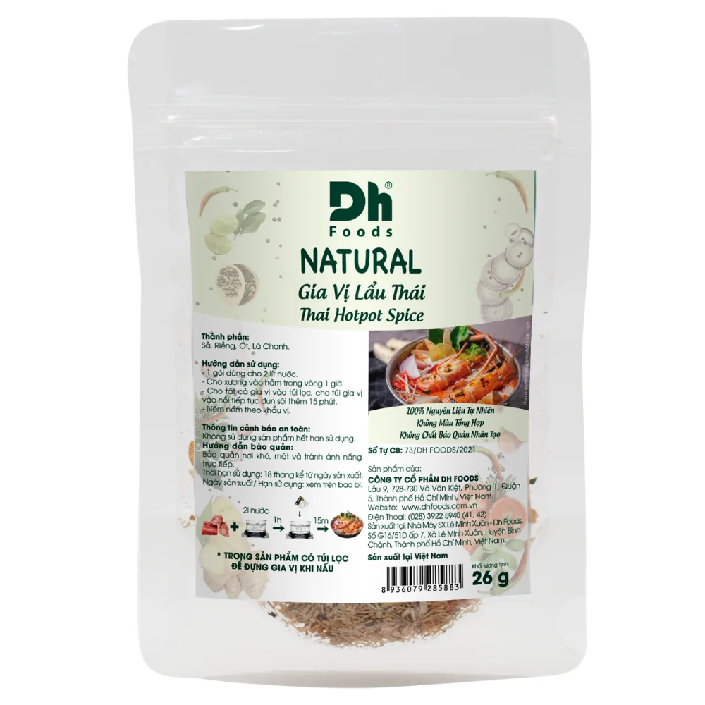DH Food Seasoning Natural Thai Hotpot 26g
