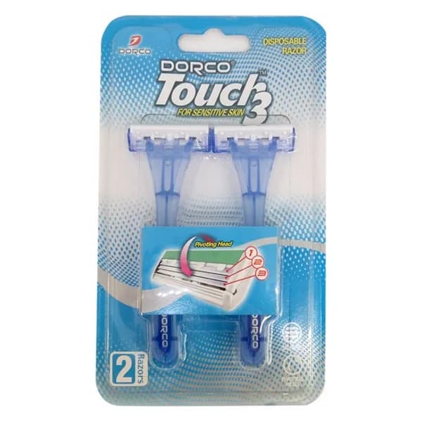 Dorco Razor Touch 3 Tp-900 2B Disposable 2’S 1s