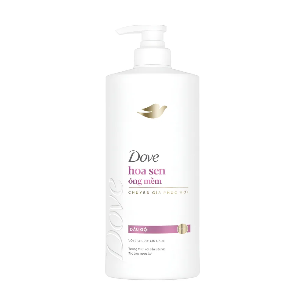 Dove Shampoo Lotus Radiant Smooth 640g