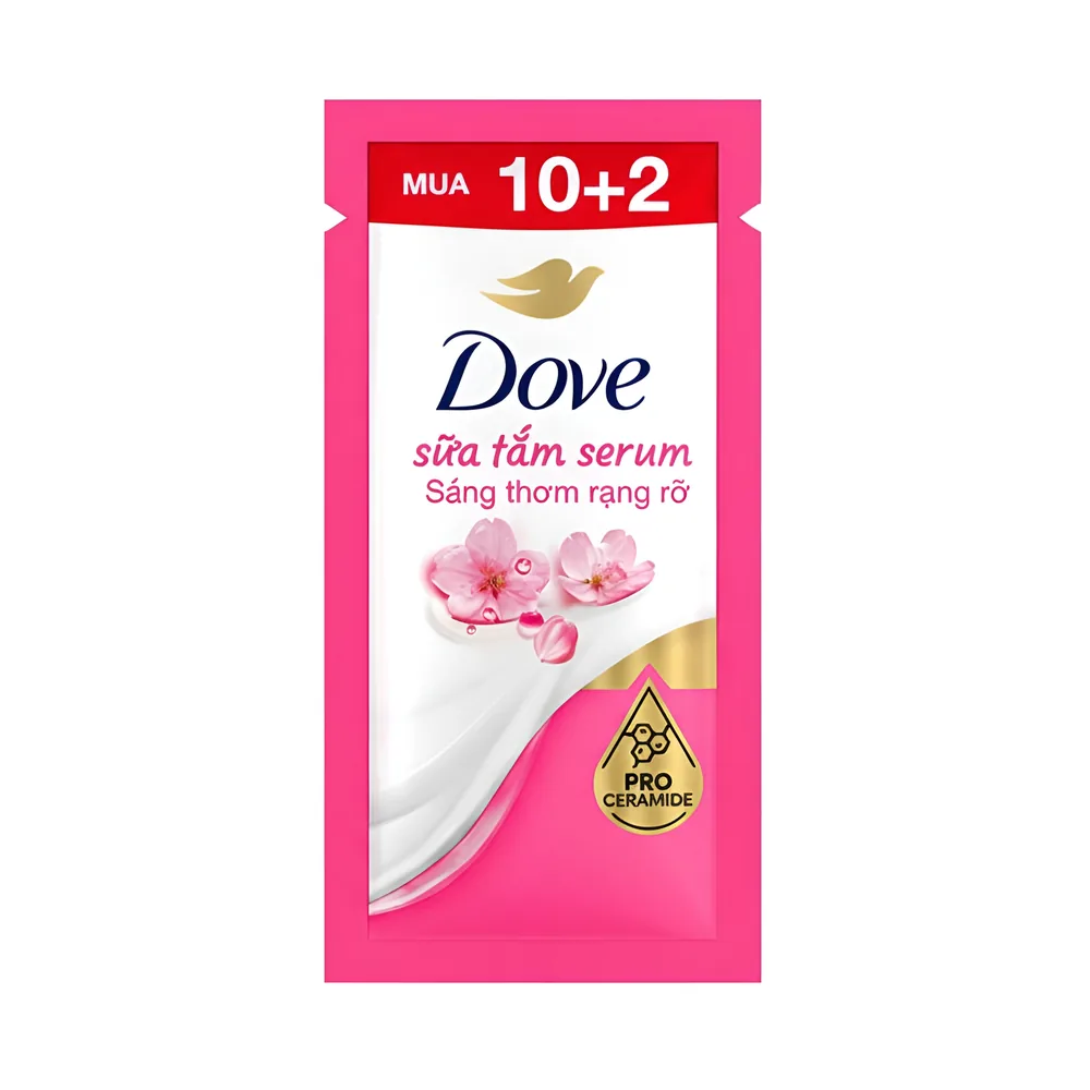 Dove Shower Gel Serum Pink Salt & Floral Scent 6g
